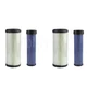 2X Air Filter for JCB 406 520-40 8040 8045 8052 8055 8055 8065 TLT25D TLT25G