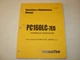 Komatsu PC160LC-7E0 Excavator Operation Maintenance Manual , s/n K45001 - up 