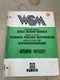 Original Kubota W5019 W5021 Walk Behind Lawn Mower Service Shop Repair Manual