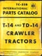 International Harvester TC-25B Parts Catalog for T-14 and TD-14 Crawler Tractors