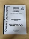 Mustang ME6502 (SN AB00472 & UP) Compact Excavators Parts Manual