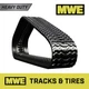 Fits Takeuchi TL10 - 18" TNT Heavy Duty ZB Pattern  CTL Rubber Track