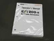 Hitachi EX1200-6 Excavator Operator's Manual Owners Book