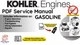 KOHLER K SERIES K141 ENGINE MANUAL SERVICE REPAIR SHOP PDF ON USB