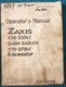 HITACHI ZX230 ZX230LC ZX240H ZX270 EXCAVATOR OPERATION & MAINTENANCE MANUAL BOOK