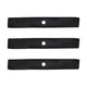 Set of 3 16 5/8" x 13/16" Mower Blade Fits John Deere F525 F620 F710