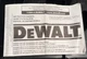 DeWALT Tool Instruction Manual 1 Hour Charger Model DC9310 & DC9320 7.2V-18V