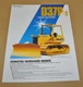 Komatsu D37P-2 Bulldozer Swamp Planierraupe Morraupe Brochure Prospekt EN