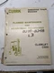 CLARK FORKLIFT MAINTENANCE ADJUSTMENT CLARKLIFT C500 MANUAL 020-030 PMA-270 1974