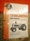 UP TO 2001 ALLIS-CHALMERS TRACTOR I&T SHOP SERVICE MANUAL AC-201 D 10 12 17 175