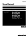 Komatsu D31EX-22, D31PX-22, D37EX-22, D37PX-22 Dozer Repair Shop Service Manual