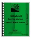 Mitsubishi MT373 MT470 Tractor Service Repair Manual