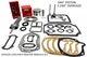 .040" ENGINE MASTER REBUILD FITS KOHLER K241, M10, VALVES GASKET SET WITH ROD