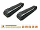 2  Rubber Track 300x52.5x86 CASE CX 33C CX35 CX37C Excavator