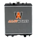 3A751-17100 Radiator for Kubota Model M8200 M8200DT M9000 M9000DTMC M9000HDC