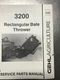 Gehl  3200 Rectangular Bale Thrower  SERVICE PARTS MANUAL 