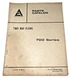 USED PARTS CATALOG FOR ALLIS CHALMERS 700 SERIES TWO WAY PLOWS 9001357
