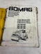 Bomag BW 100 AD-3 & BW 120 AD-3 Tandem Vibratory Roller Repair Catalog Manual