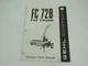 Gehl FC72B Flail Chopper Service Parts Manual