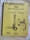 RARE YALE ORIG OEM  K58-AT T LT  KL58AT KL58T KL58L PARTS OPER  MAINT MANUAL