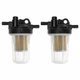 New For Kubota Fuel Filter Assembly B3030 B7400 B7410 B7500 B7510 Qty 2