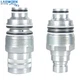 Male &Female Flat Face Coupler Kit For Bobcat T140 T180 S150 S160 S175 S185 S205