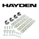 Hayden Engine Oil Cooler Mounting Kit for 1950-1952 International LM120 - xb