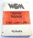 Kubota L185 L245 L295 Utility Farm Tractor Workshop Shop Service Repair Manual
