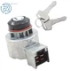 Ignition Switch With 2 Keys for Kubota B7500 B2100 B2400 B1700 B7510 6C040-55452