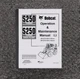 Bobcat S250 Turbo Skid Steer Loader Owner Operator User Manual SN 521311001 & Up