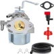 Carburetor For Tecumseh HM100 HM80 HM90 8-10 HP Engine Coleman 5000w Rep# 640152