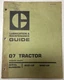CATERPILLAR CAT D7 TRACTOR Lubrication & Maintenance Guide GEG00535 (2-70)