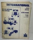 INTERNATIONAL CTS-4208 VOL. 2 Truck Service Manual  OEM FACTORY - 5000 Paystar