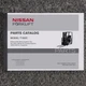 Nissan MCT1B2L20U Forklift Lift Truck Parts List Catalog Manual Book T1B2C BX