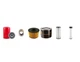 Filter Kit Fits CASE CX 75 SR TIER 3 Air Oil Fuel w/ISUZU AU-4LE2X Eng. YR2008-