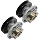 2 Spindle Assembly W/Pulley Bolt For John Deere LX280 LX255 LX266 LX277 Am126418