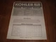 Kohler Model K241 K301 K321 Engine Owners Manual