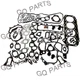 ZD30 ZD30DDTI Full Gasket Set Kit For Nissan Diesel Engine Parts W/ Head Gasket