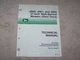John Deere JS60 JS61 JS63 21" WB Mower Steel Deck Tech Manual TM1710  A3