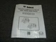 Bobcat 3400 3400XL Utility Vehicle Owner Operator Maintenance Manual