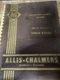 ORIGINAL ALLIS CHALMERS MODEL HD 21 CRAWLER TRACTOR SERVICE MANUAL