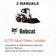 BOBCAT S770 SKID STEER LOADER  MANUAL OPERATORS SERVICE REPAIR SHOP OWNERS PDF 
