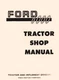 Ford 6000 Series Tractor Shop Service  Manual