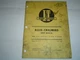 I&T Allis Chalmers D-21 Two-ten, Two-Twenty Shop Manual