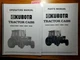 Kubota M4950 M5950 M6950 M7950 Tractor Cabs Owner Operator Manual '83 & Parts 83