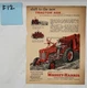 Vintage Massey-Harris MH50 Tractor Ad 1957 Farm Equipment