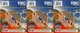 EBC severe duty front & rear brake pads kit - Artic Cat - 3 set of FA395SV pads