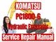 Komatsu Hydraulic Excavator PC1800-6 Service Repair Manual