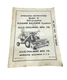 ALLIS-CHALMERS OPERATORS INSTRUCTIONS MODEL "E" GLEANER BALDWIN COMBINE MANUAL