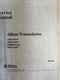 Allison 1000/2000/2400 Pre4th Gen Service Manual